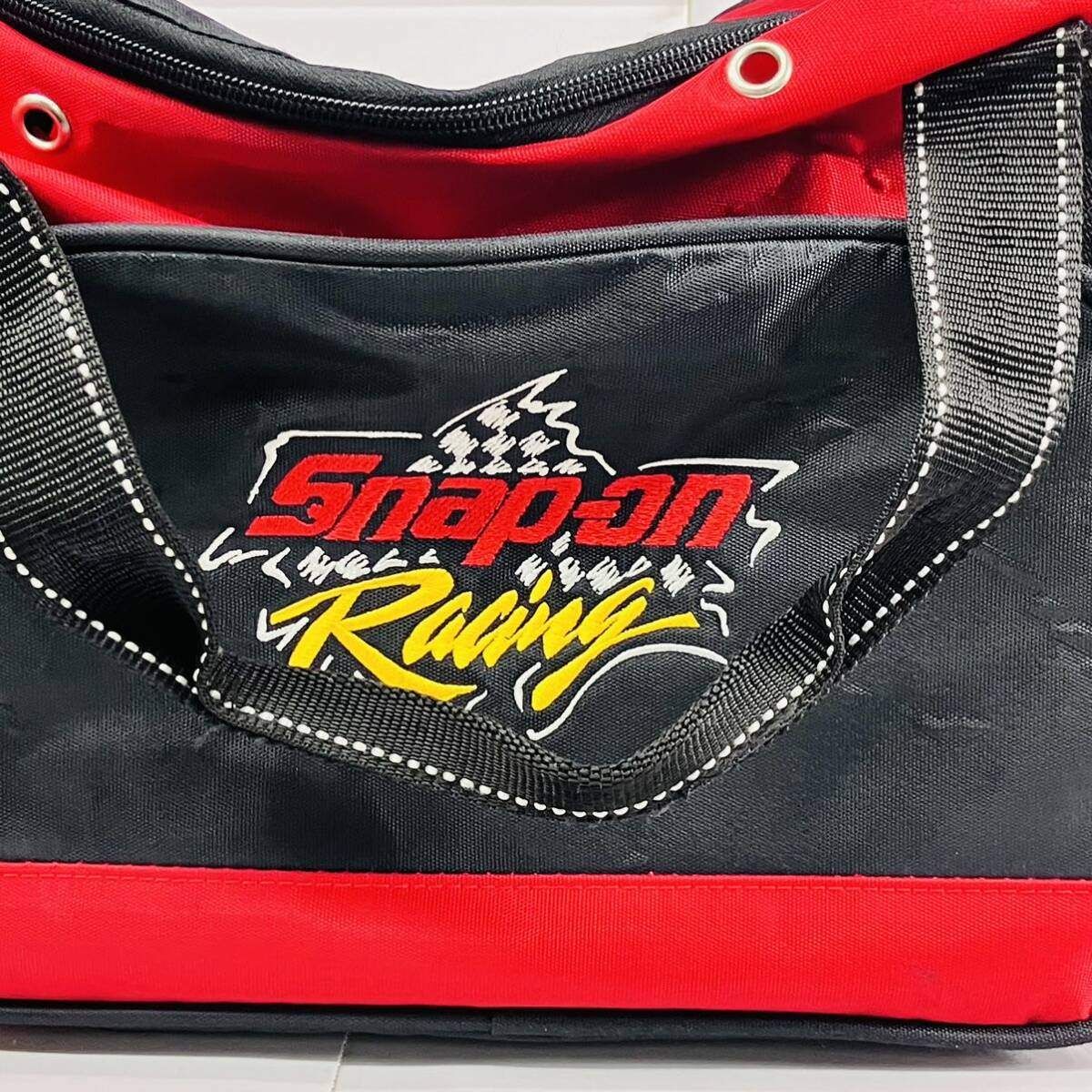 程度良好 スナップオンレーシング ツールバッグ ショルダー 多目的大型ボストン レジャーバッグ Snap on racing