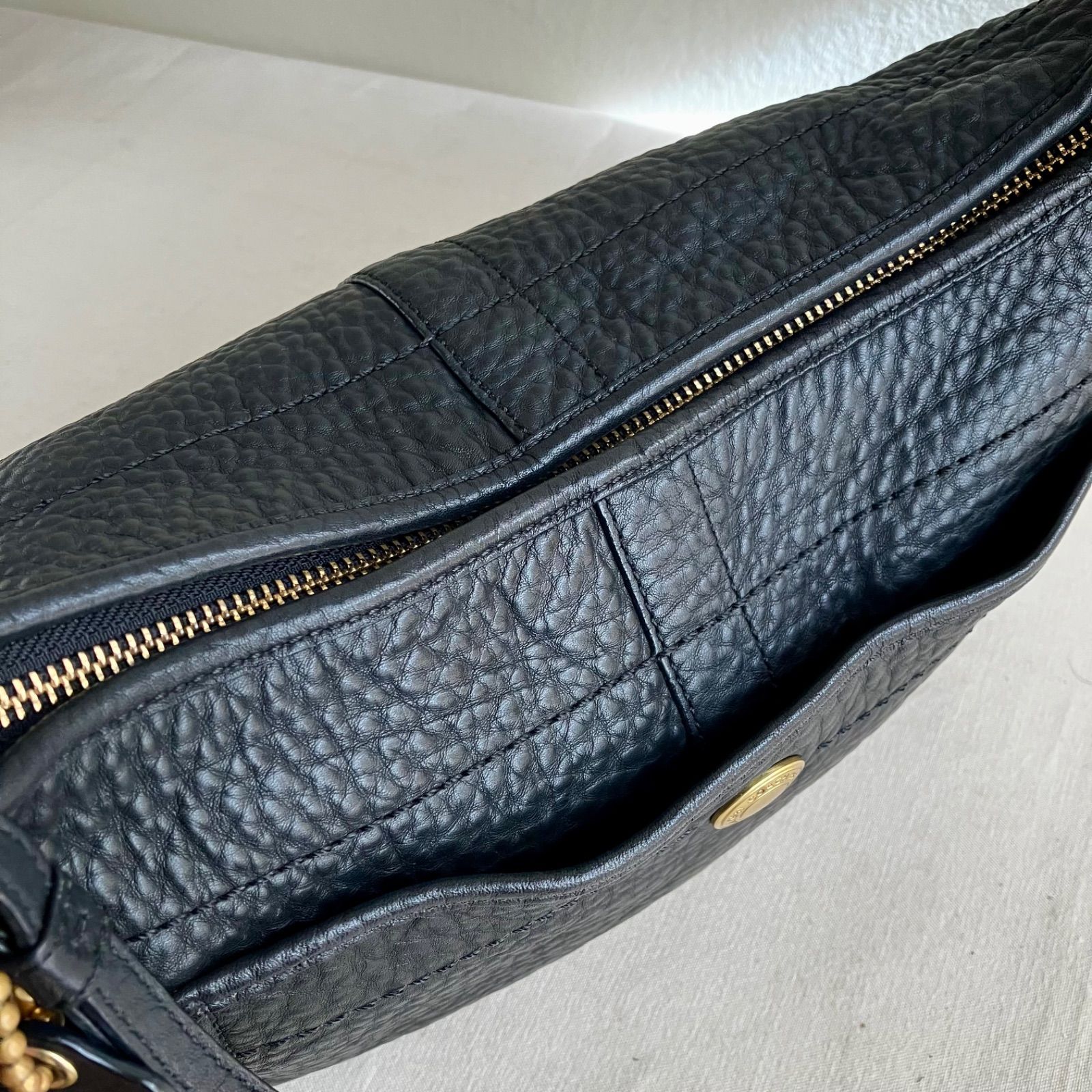 未使用級] COACH ERGO HOBO ワンショルダー y2k オールレザ オールド 