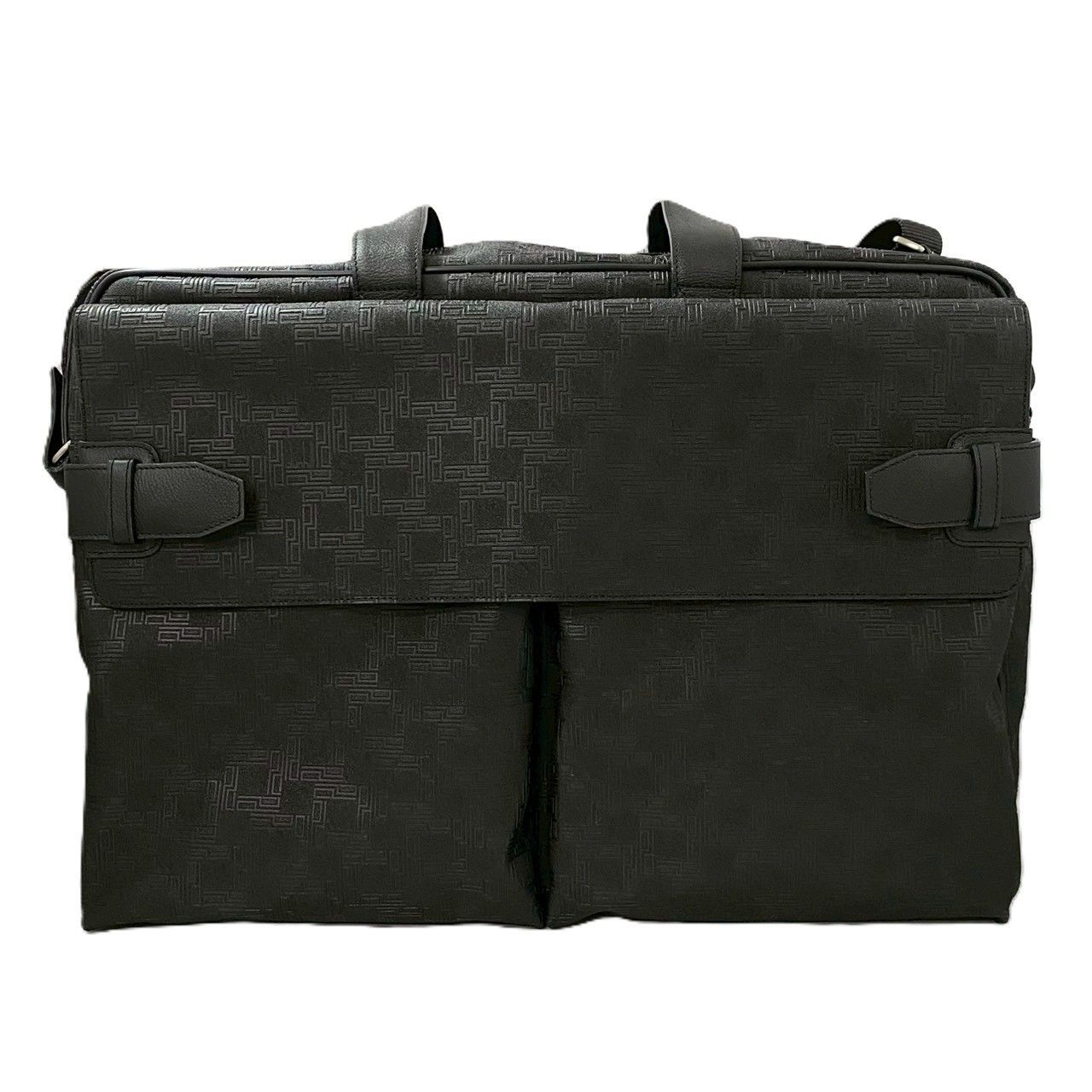 CH【dunhill】 2Way ボストンバッグ ディーエイト ブラック/黒