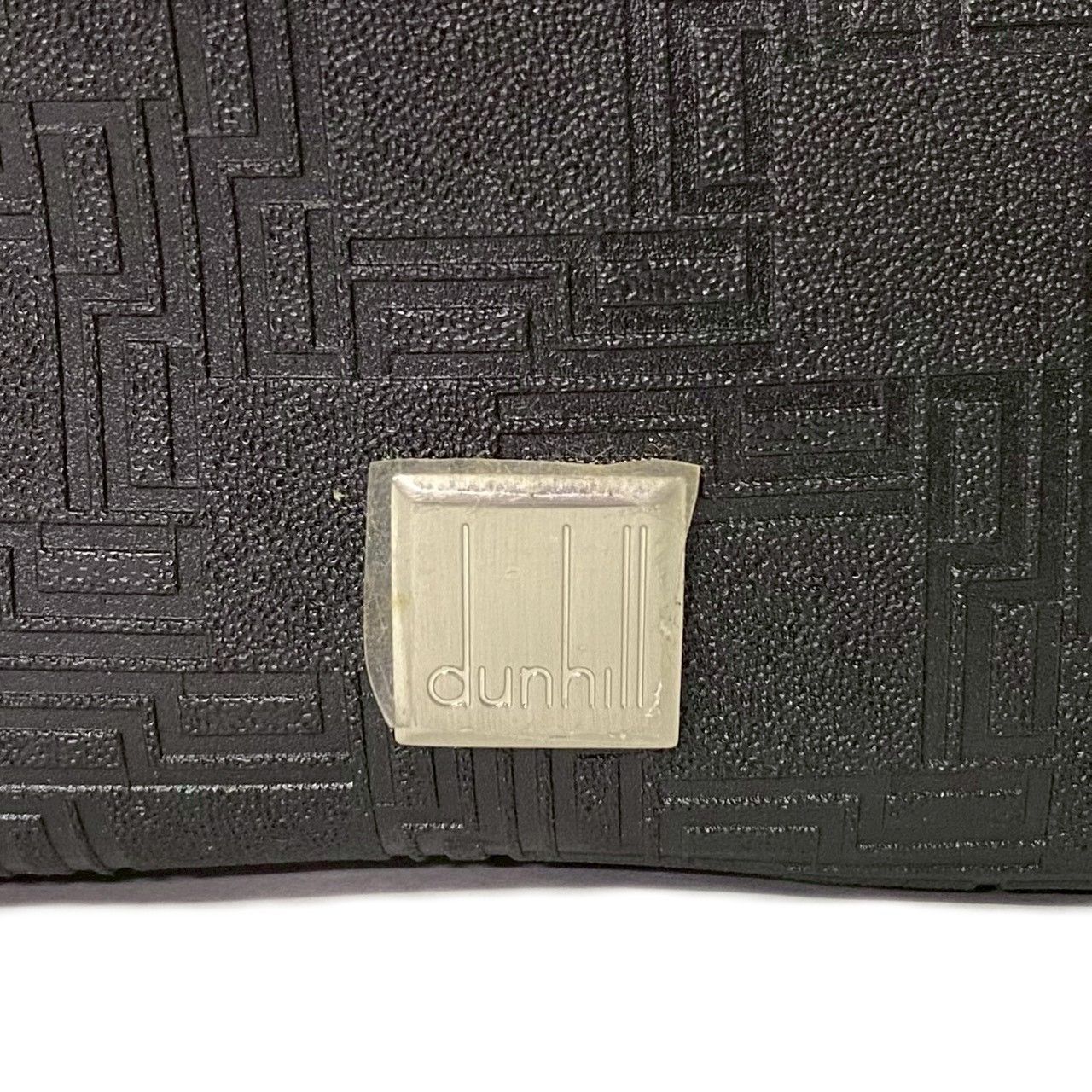 CH【dunhill】 2Way ボストンバッグ ディーエイト ブラック/黒