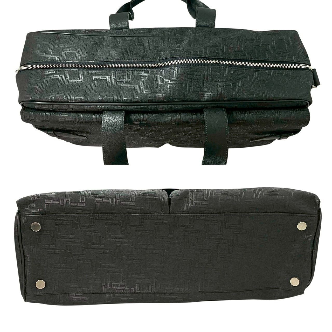 CH【dunhill】 2Way ボストンバッグ ディーエイト ブラック/黒