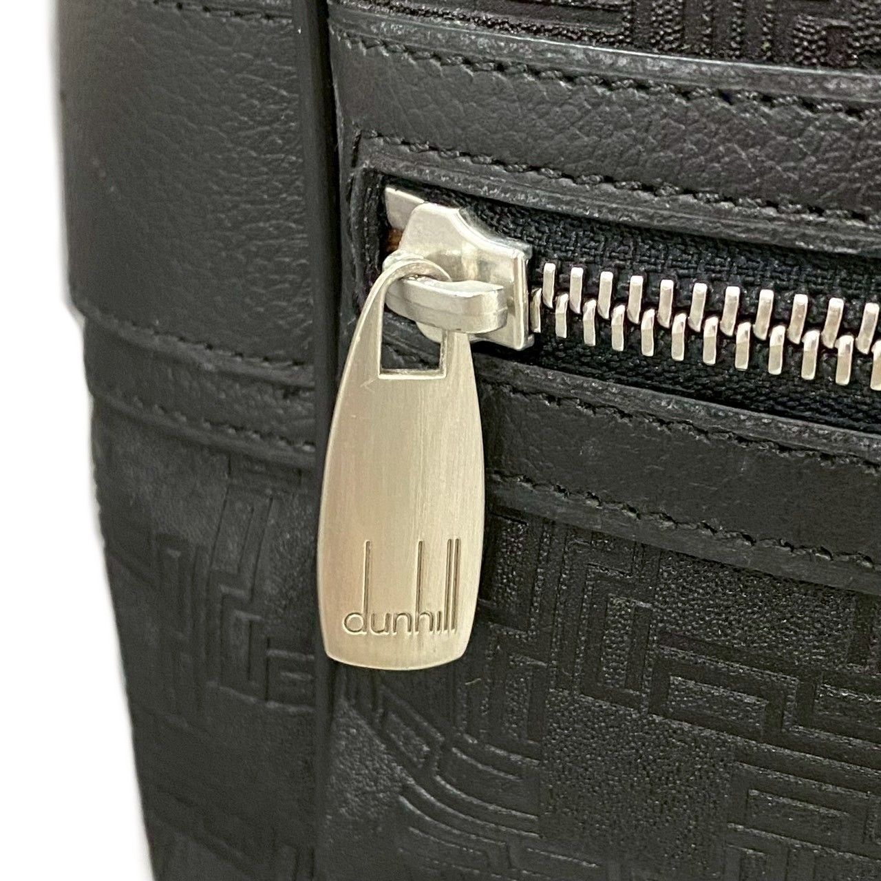 CH【dunhill】 2Way ボストンバッグ ディーエイト ブラック/黒