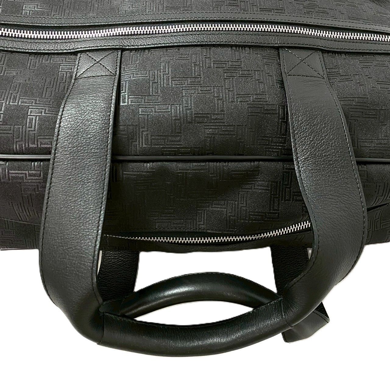 CH【dunhill】 2Way ボストンバッグ ディーエイト ブラック/黒