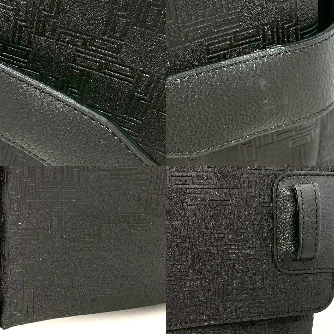 CH【dunhill】 2Way ボストンバッグ ディーエイト ブラック/黒