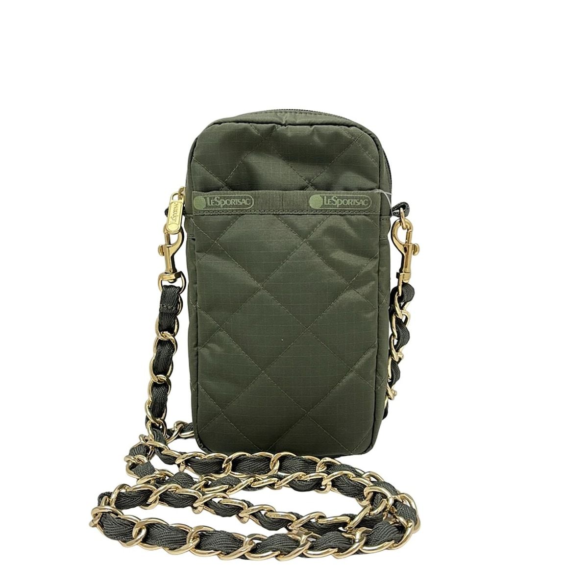 LESPORTSAC(レスポートサック) ショルダーバッグ美品 - カーキ