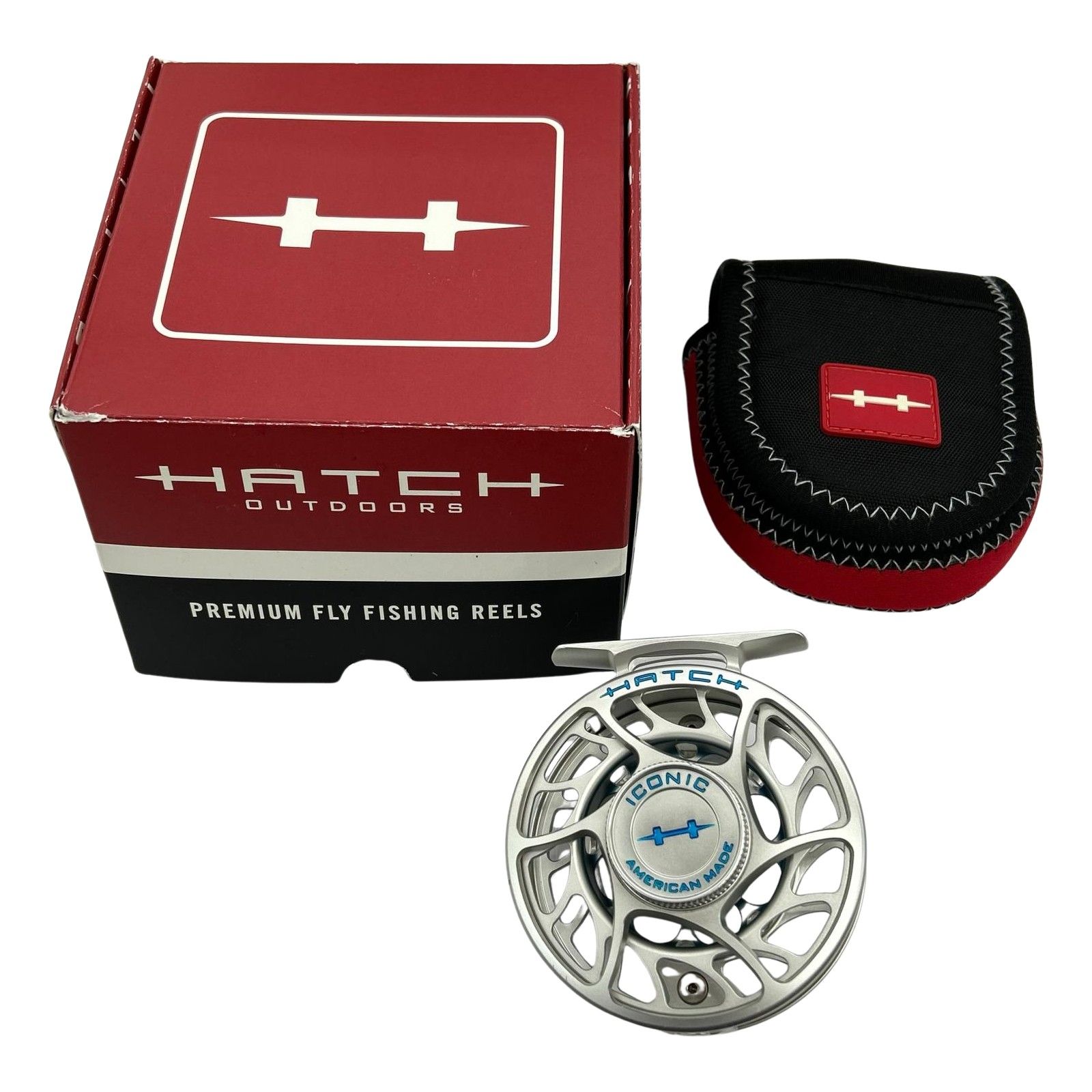 HATCH フライリール アイコニック３ 箱 ソフトケース付