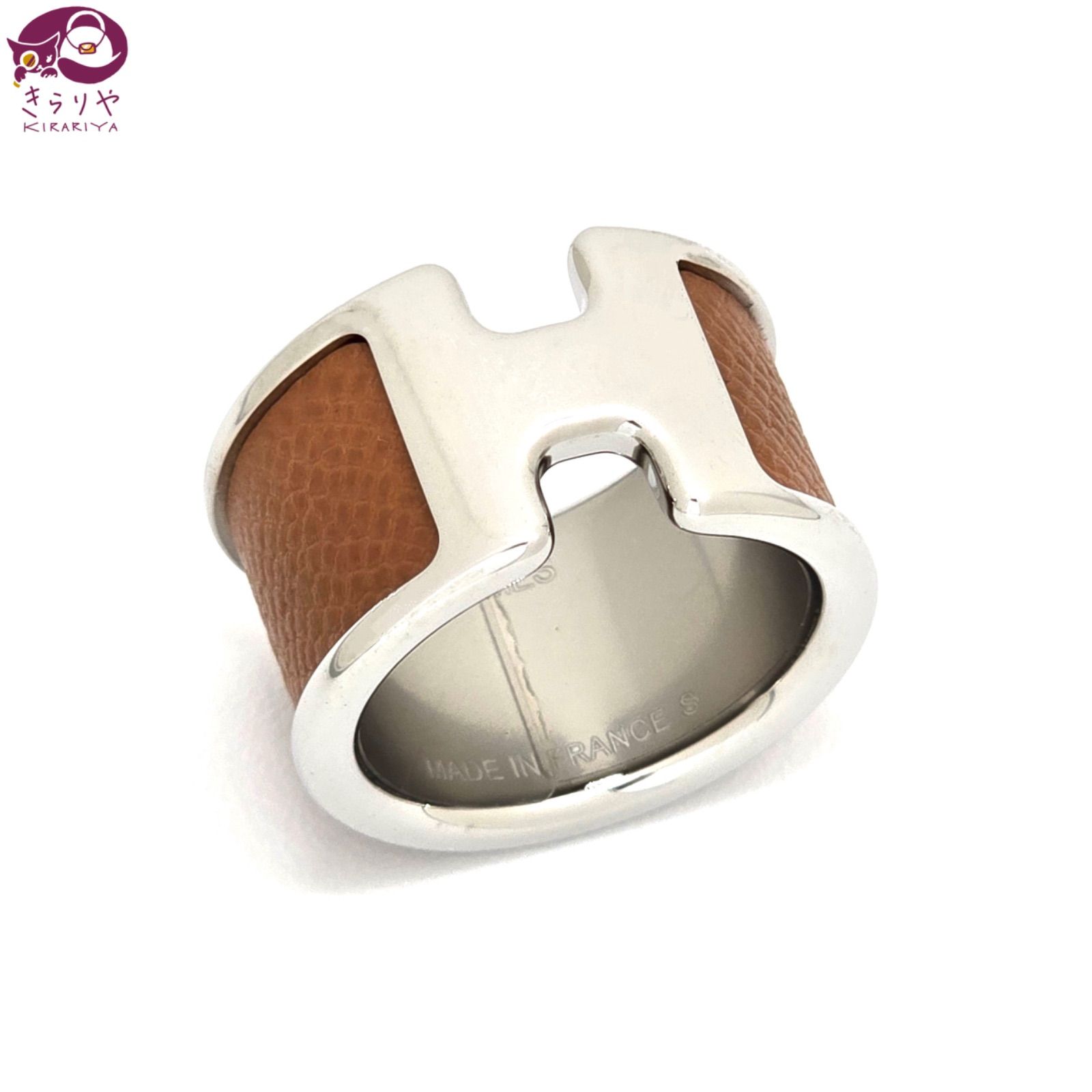 HERMES エルメス オランプ GM リング S 約12.5号 ヴォー・マダム