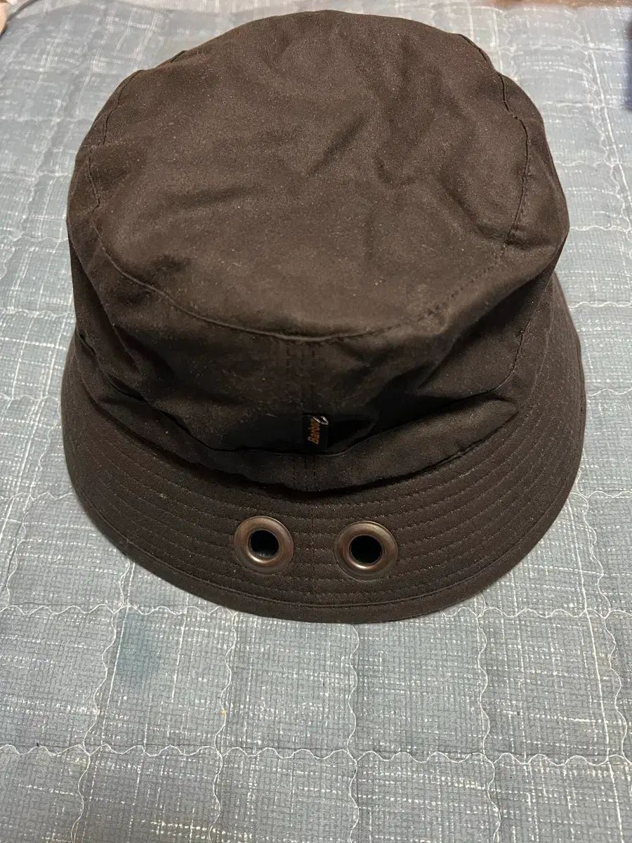 バブアー ブラック バケットハット