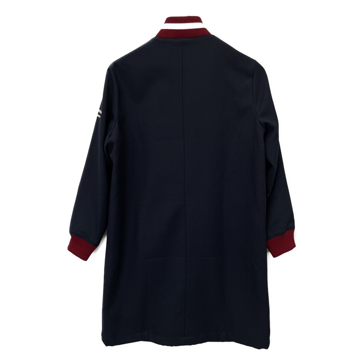 レディース FRED PERRY フレッドペリー ﾈｲﾋﾞｰ ﾘﾌﾞﾆｯﾄ ﾎﾞﾝﾊﾞｰｺｰﾄ 8