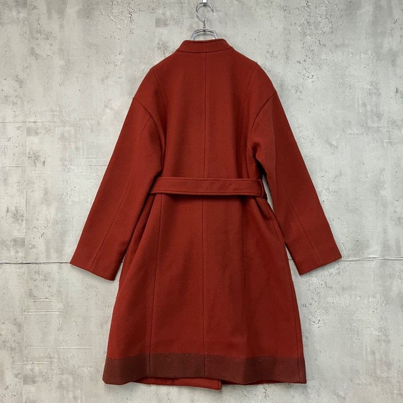 Bou Jeloud ブージュルード 美品 秋冬物 コクーンコート ガウンコート 