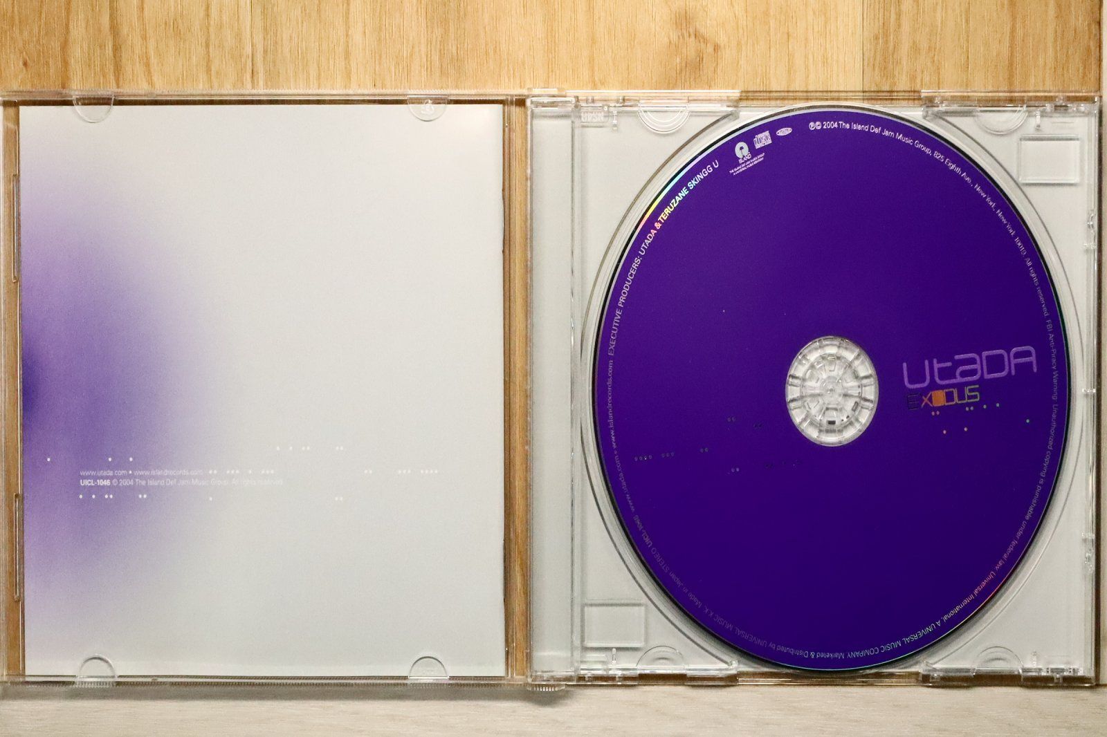 国内盤CD☆宇多田ヒカル/Hikaru Utada□ EXODUS 【UICL1046