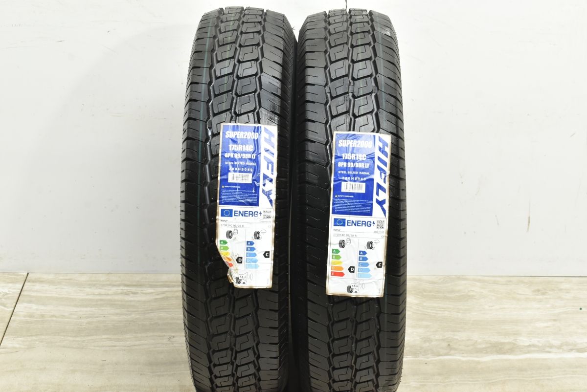 製 ハイフライ スーパー2000 175 R 14 C LT 2本販売 商用バン ライトトラック 交換用