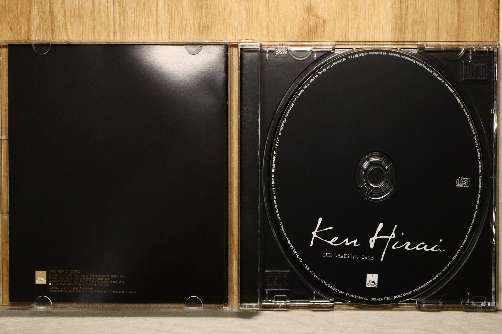 国内盤CD☆平井堅/Ken Hirai□ THE CHANGING SAME 【SRCL4854