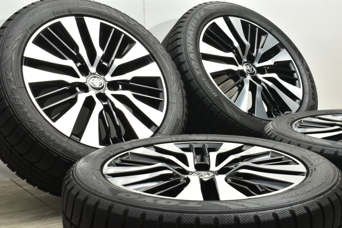 バリ溝 トヨタ 30 アルファード ヴェルファイア SCパッケージ 18 in 7 5 J 45 トーヨー ウィンタートランパス TX 235 50 R