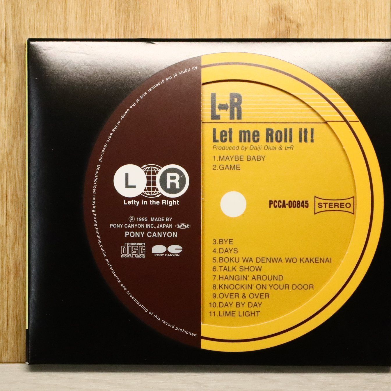 国内盤CD☆エルアール/L-R□ Let me Roll it! 【PCCA00845