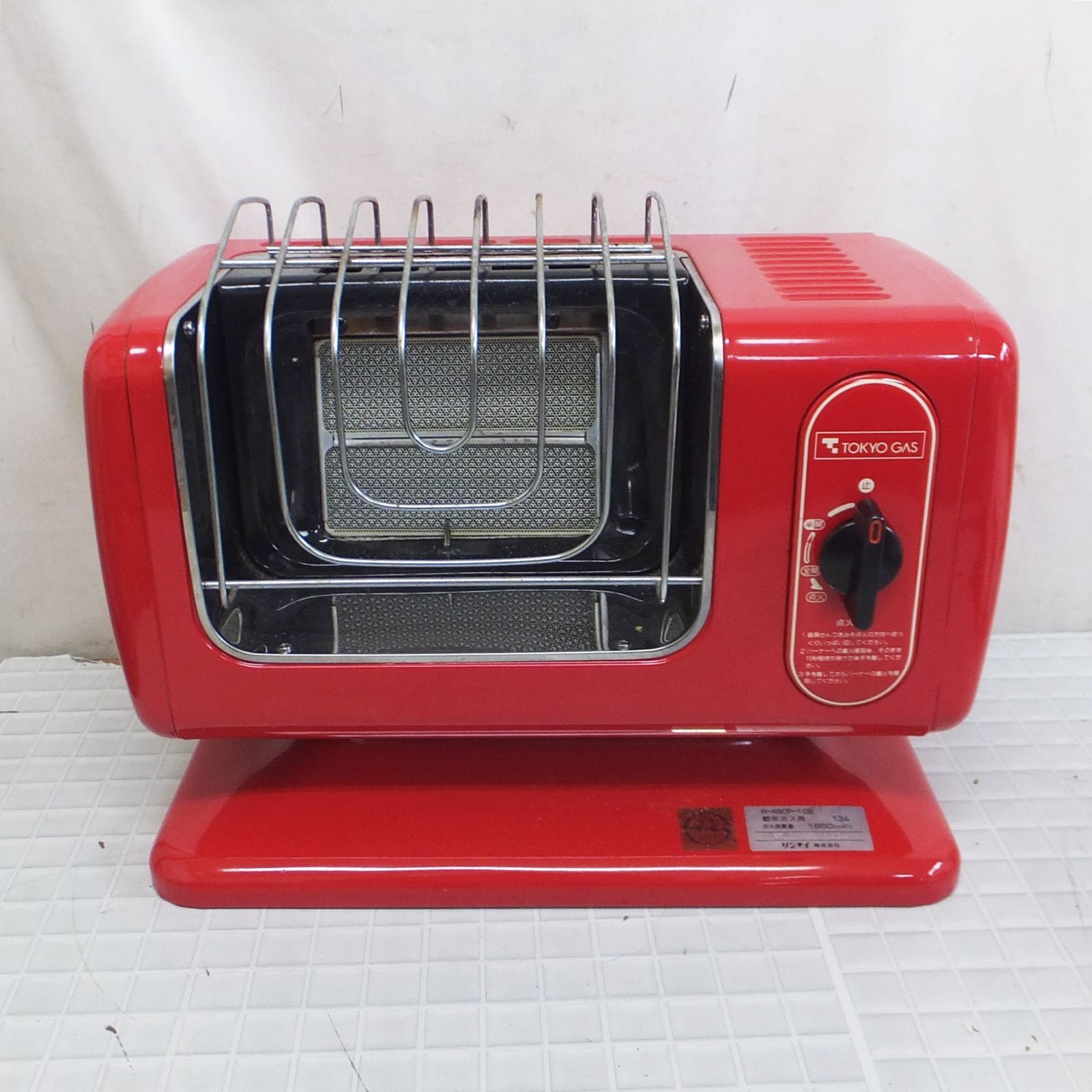 R636【レトロ】都市ガス用 リンナイ ストーブ RN-215FN 中古 /7 - メルカリ