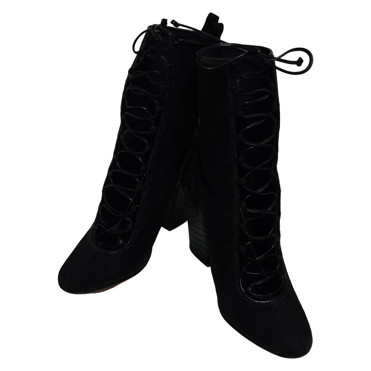 sergio rossi(セルジオロッシ) ショートブーツ 36 レディース - 黒 型