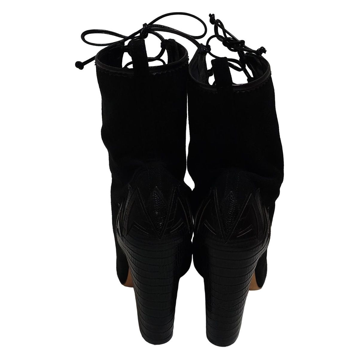 sergio rossi(セルジオロッシ) ショートブーツ 36 レディース - 黒 型