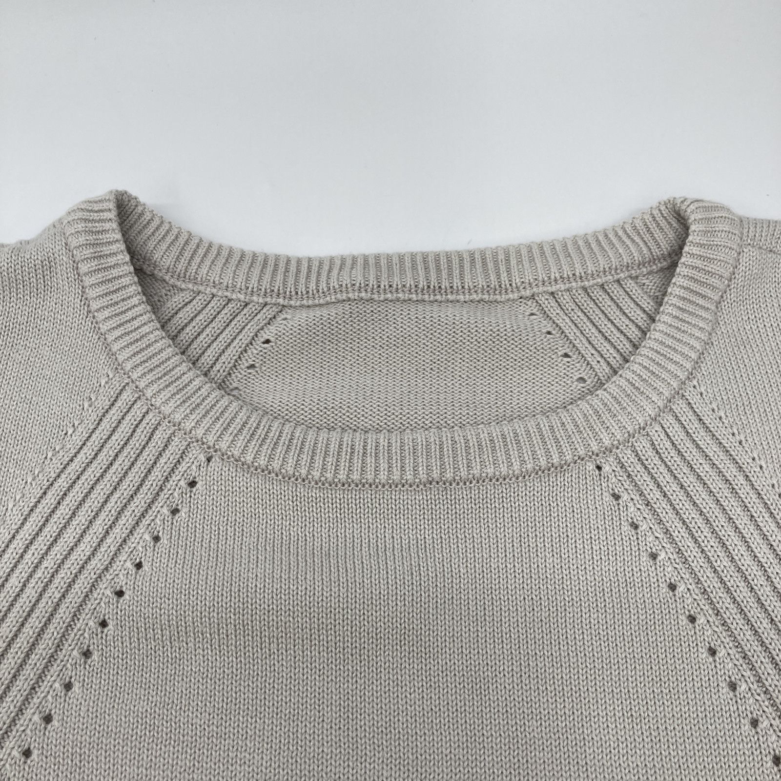 購入 FOXEY フォクシー 39723-KSTFZ414MY ﾆｯﾄﾄｯﾌﾟｽ ﾅﾁｭﾗﾙ ｺｯﾄﾝｼﾙｸBLEND  