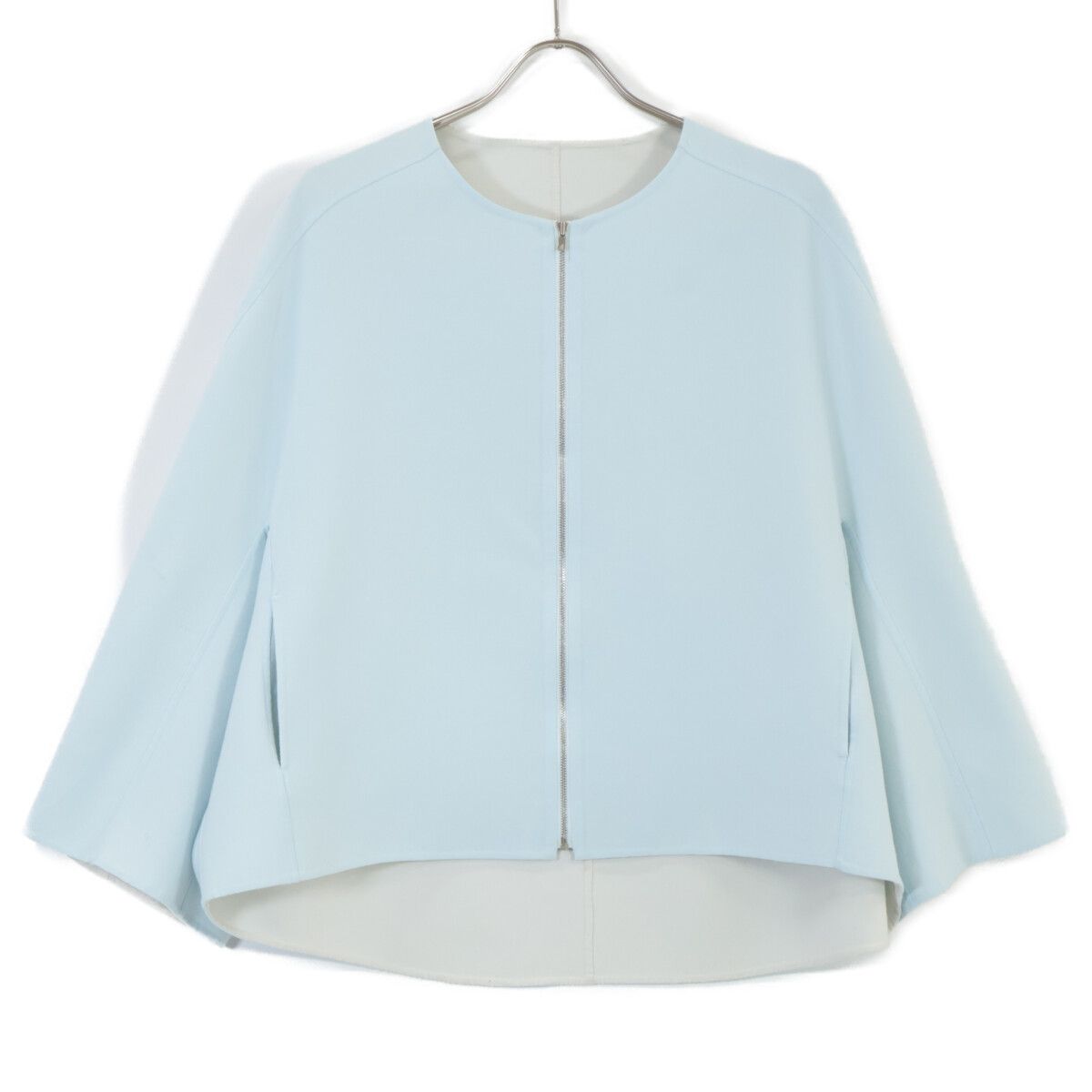 ANAYI アナイ ｶﾗｰﾘﾊﾞｰﾉｰｶﾗｰｼﾞｬｹｯﾄ 38 - メルカリ