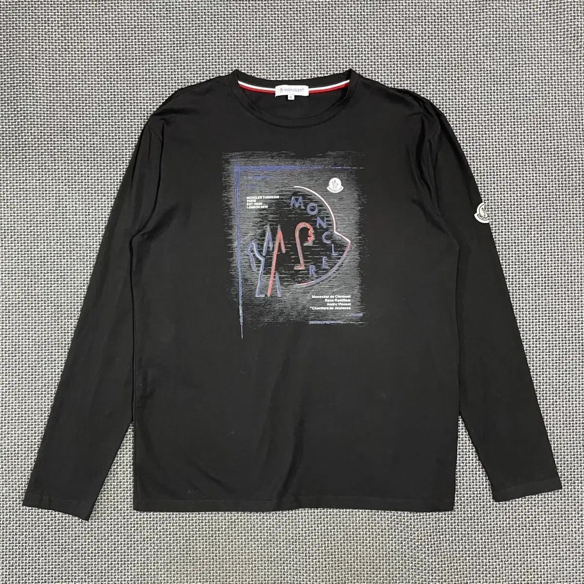 MONCLER モンクレール グラフィック ロングスリーブ Tシャツ XL