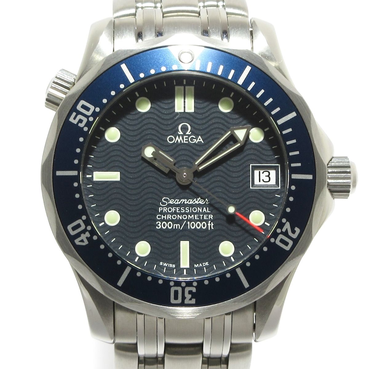 OMEGA オメガ 腕時計 シーマスター プロフェッショナル 300 2551.80 ボーイズ SS ダークネイビー