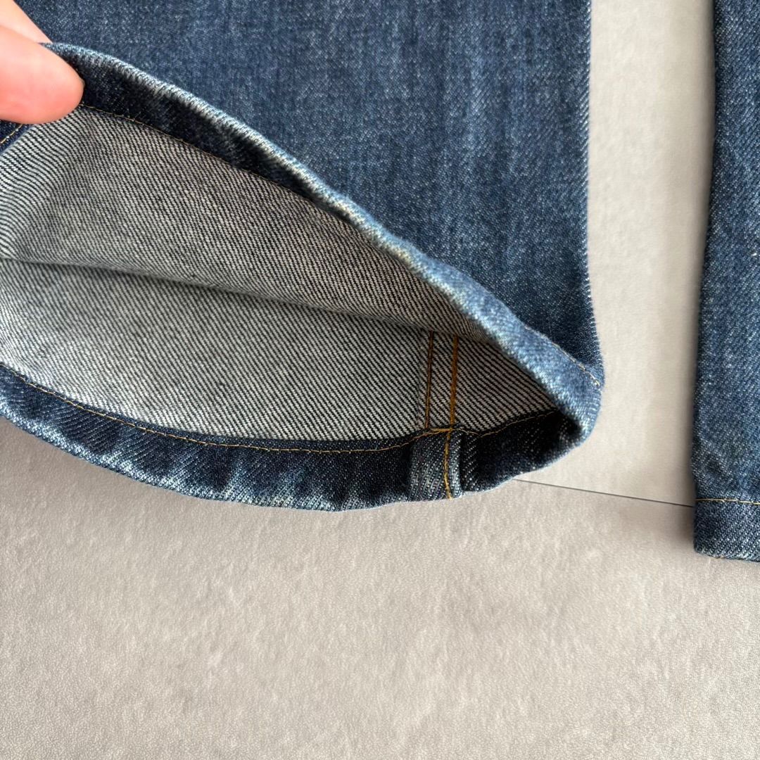 希少 HELMUT LANG 90s 本人期 濃紺デニムパンツ ジーンズ イタリア製