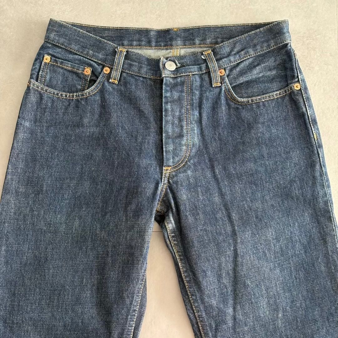 希少 HELMUT LANG 90s 本人期 濃紺デニムパンツ ジーンズ イタリア製