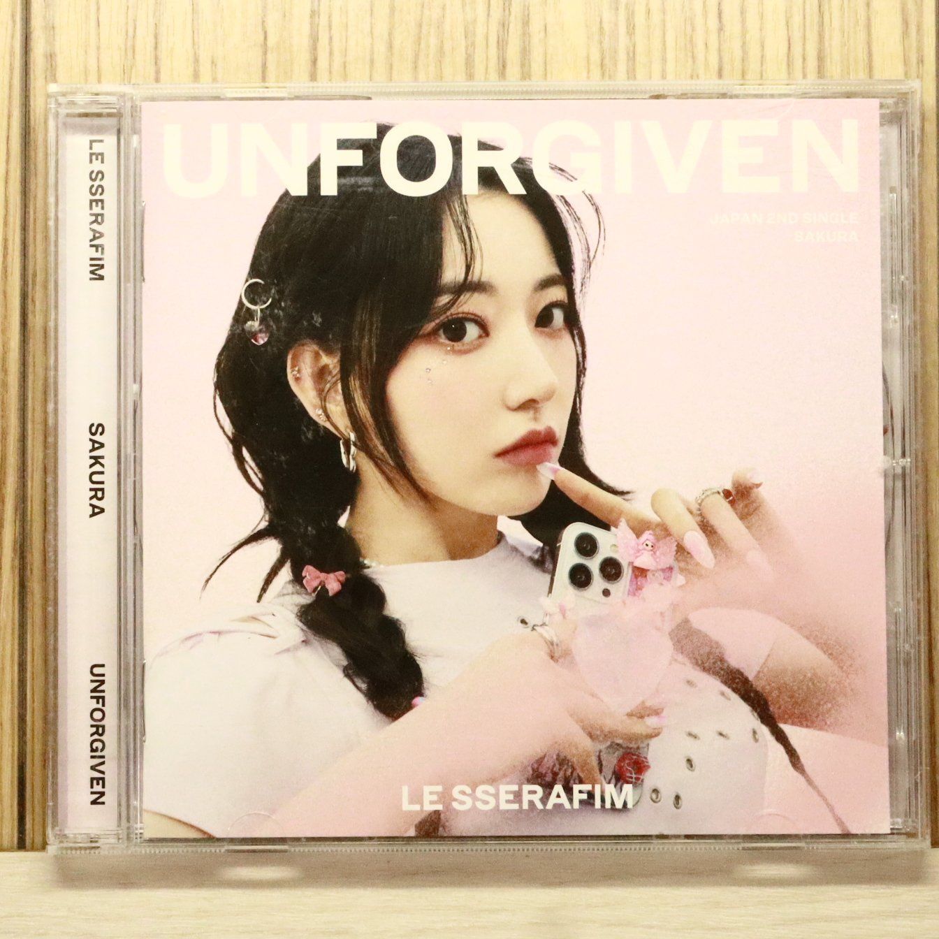 国内盤CD☆ルセラフィム/LE SSERAFIM□ UNFORGIVEN (初回限定 メンバー