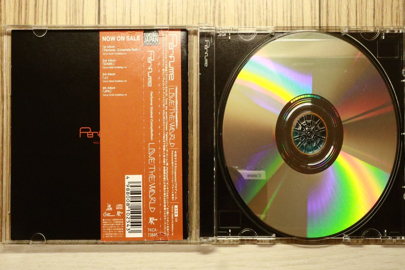 国内盤CD☆パフューム/Perfume□ Perfume Global Compilation LOVE THE