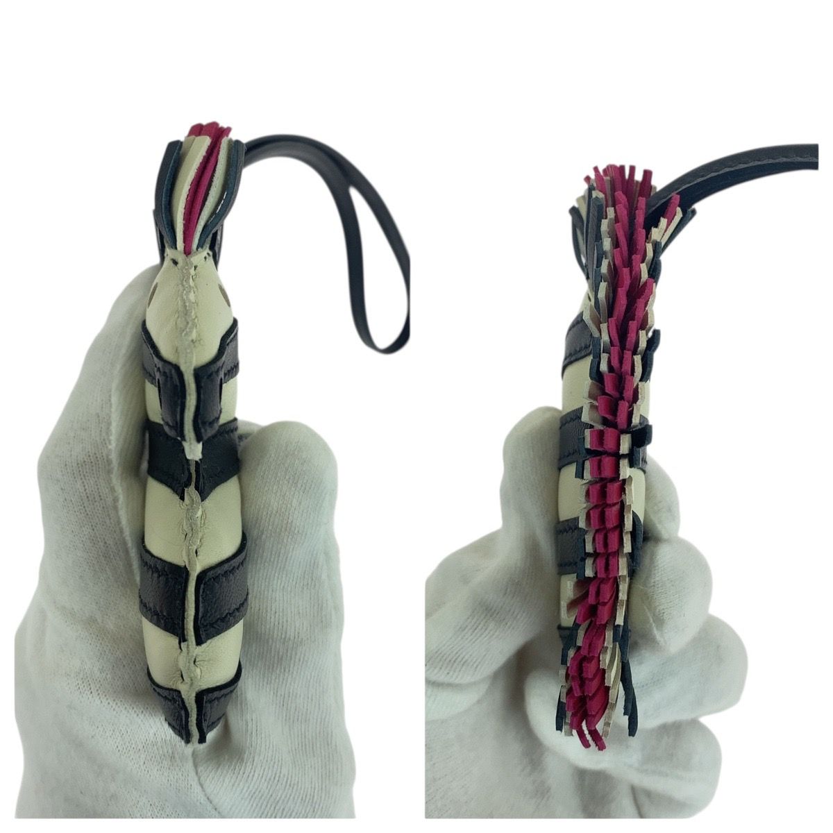 美品 HERMES エルメス ジージー サバンナ ゼブラ ブラック ホワイト