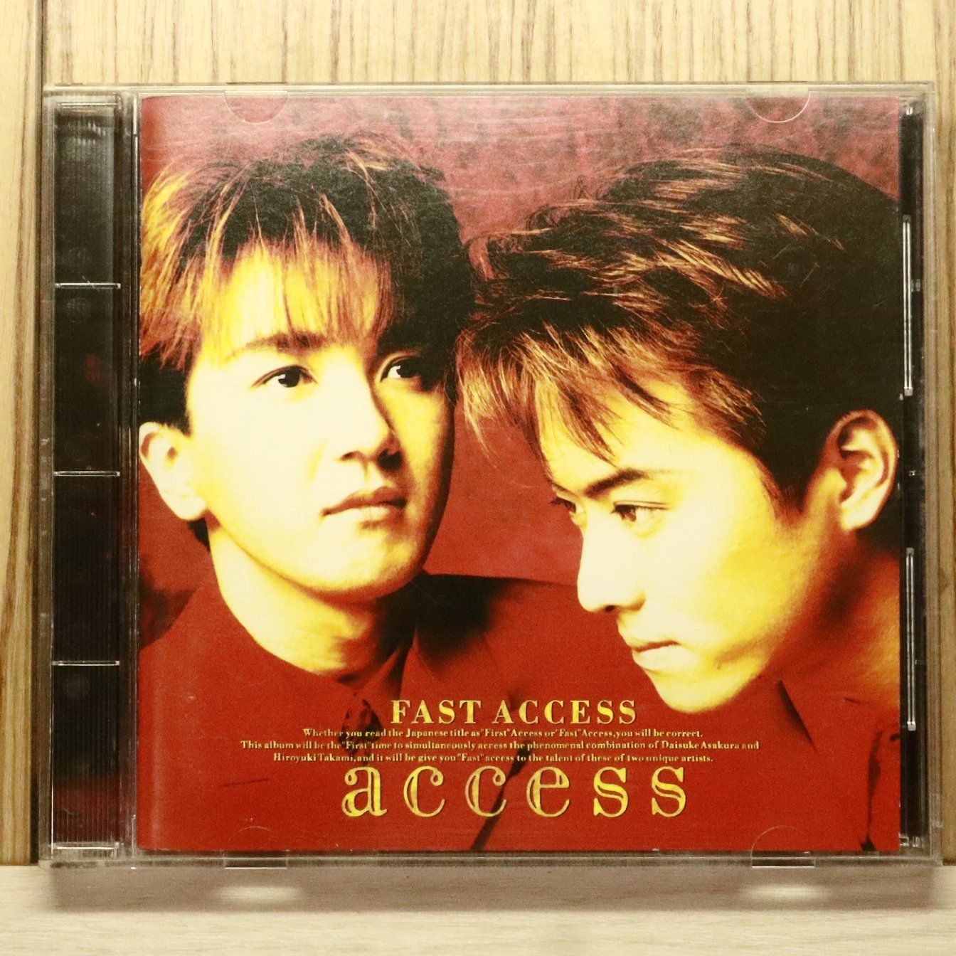 国内盤CD☆アクセス/access□ FAST ACCESS 【FHCF2065/4988027007256