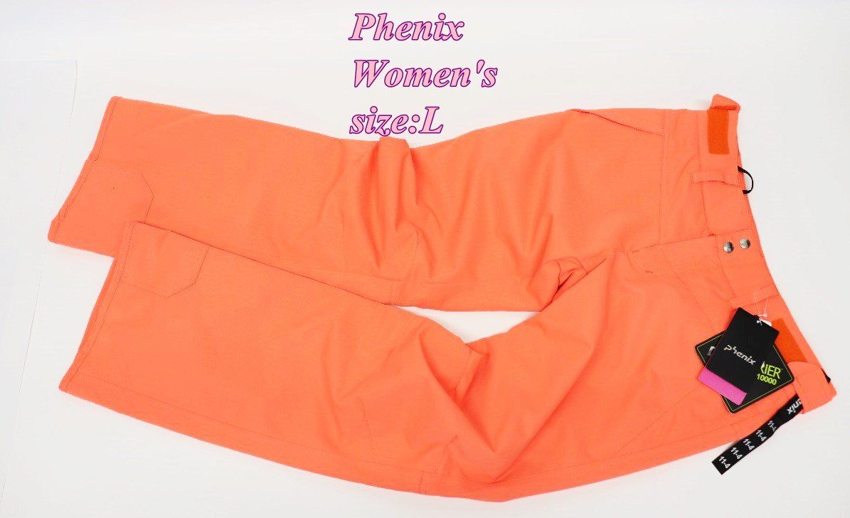 Phenix フェニックス レディース スキーパンツ L フラッシュオレンジ スポーツ ボトムス R 2512 080