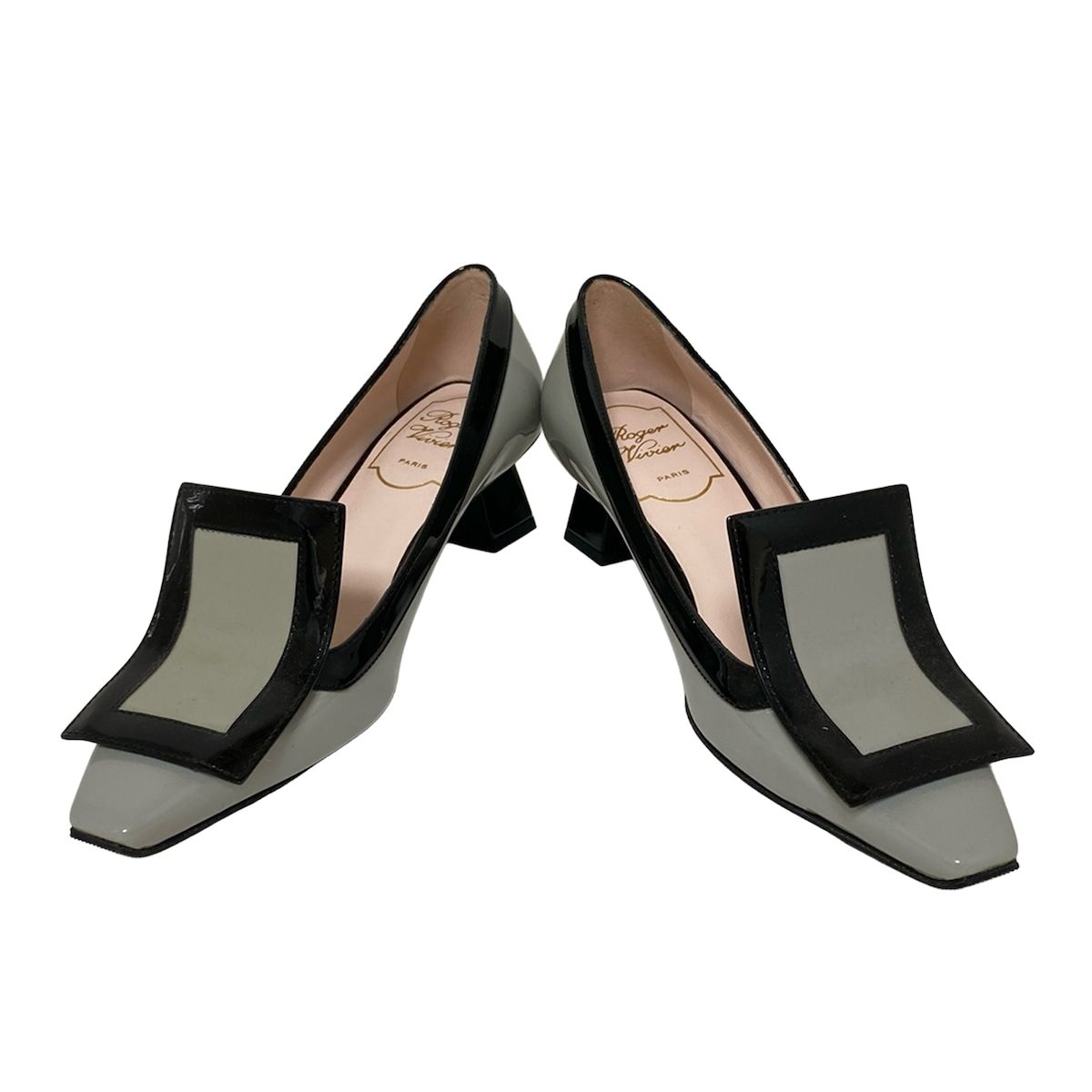 ロジェヴィヴィエ パンプス 黒 34 RogerVivier(ロジェヴィヴィエ