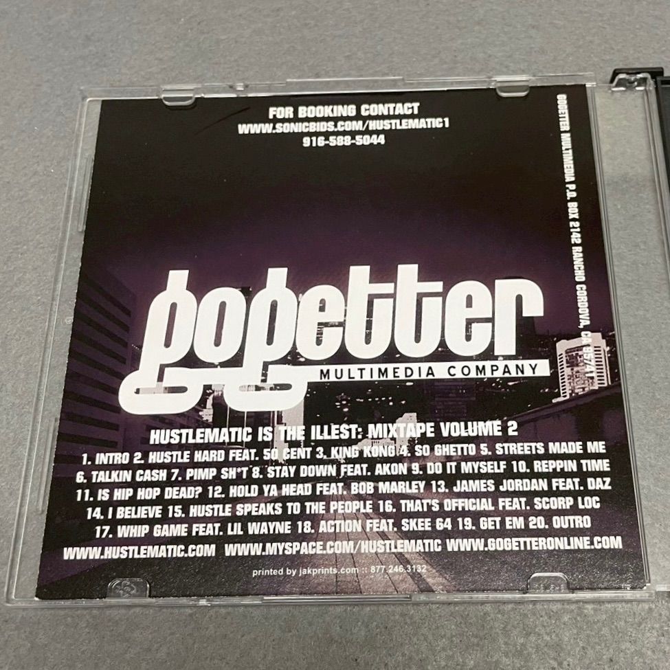 Hustlematic Is Tha Illest Mixtape Volume Two CD ラップ ヒップホップ オリジナルCD リマスターCD