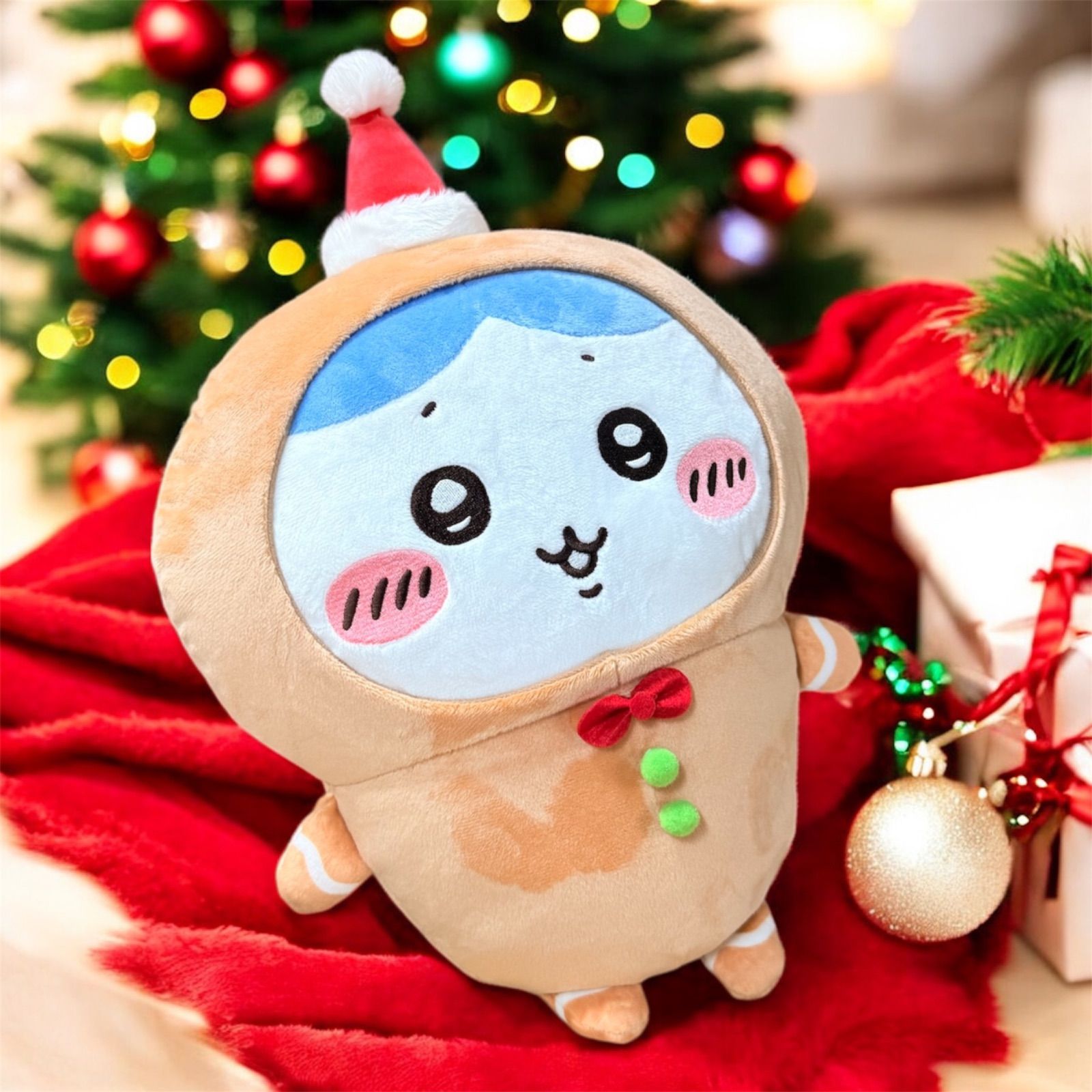 ちいかわ ジンジャーマン BIGぬいぐるみ 3体セット クリスマス限定