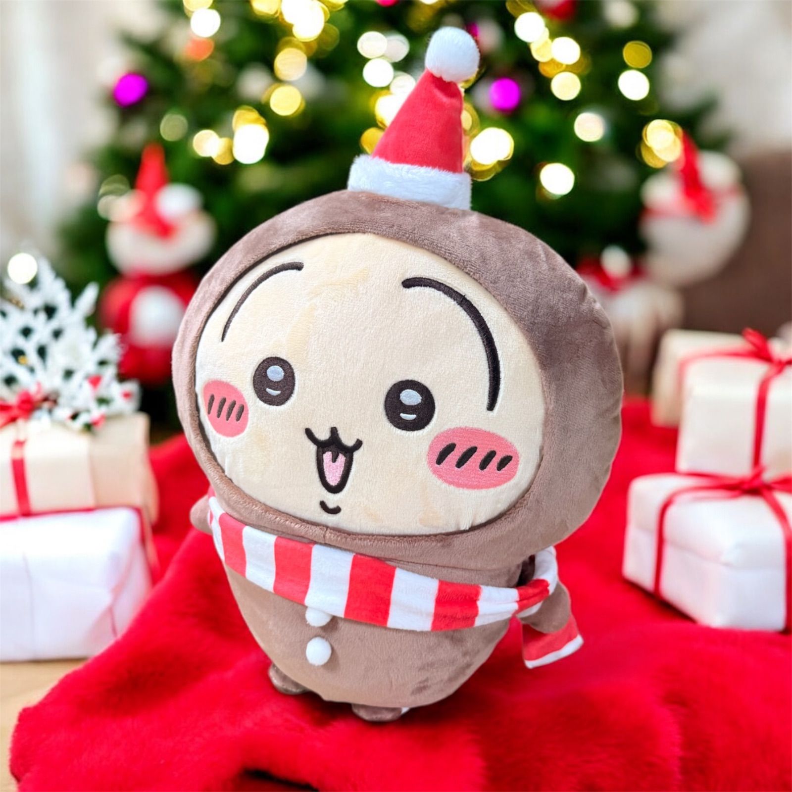 ちいかわ ジンジャーマン BIGぬいぐるみ 3体セット クリスマス限定