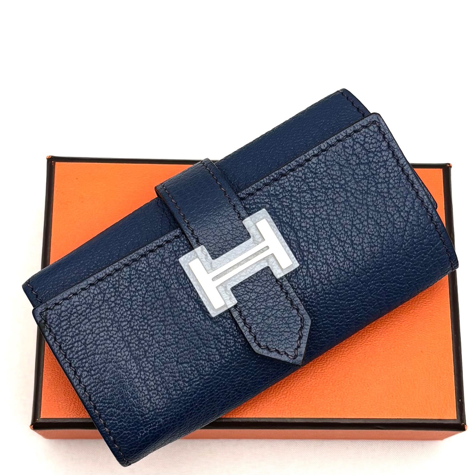 ネイビー パラジウム金具