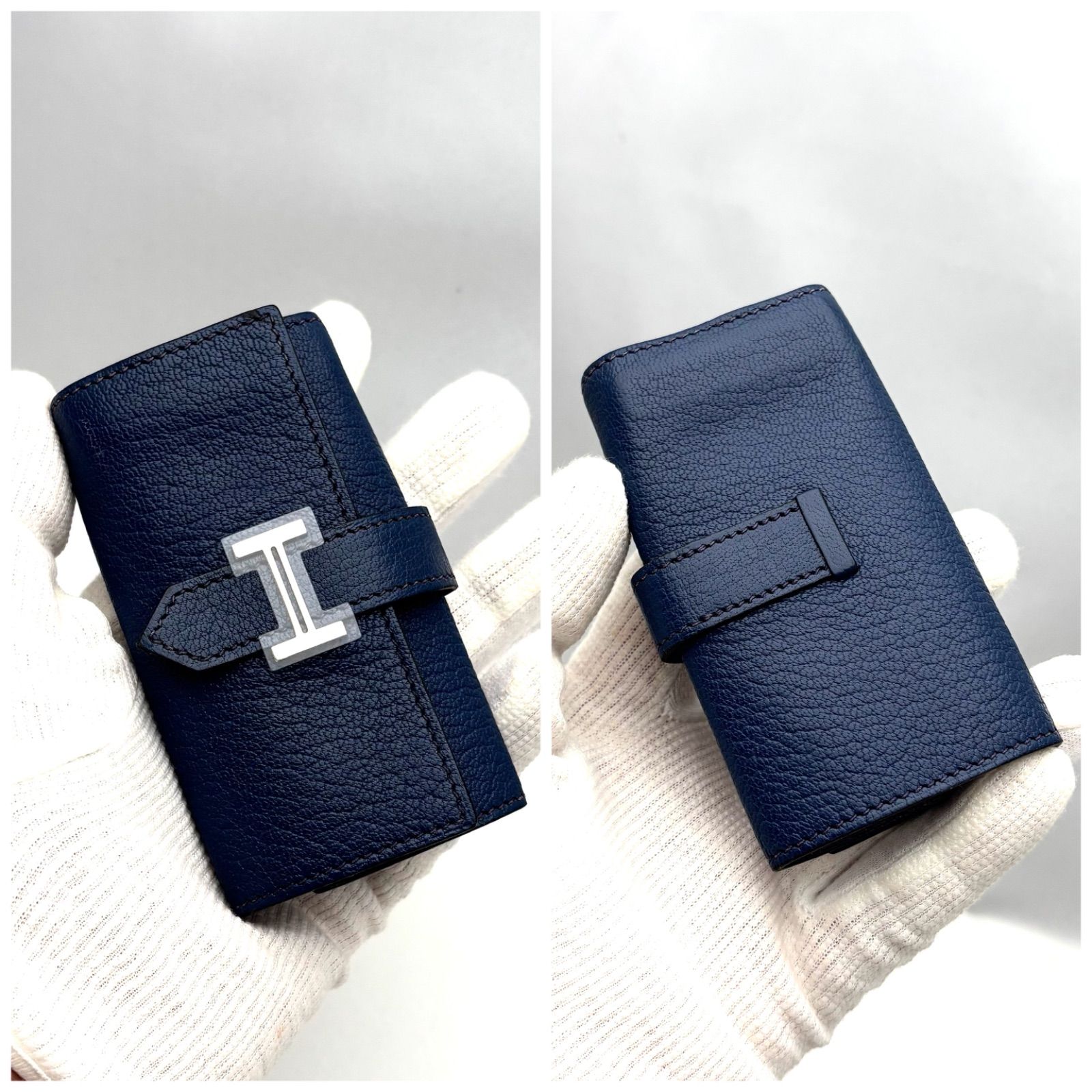 キーケース ネイビー