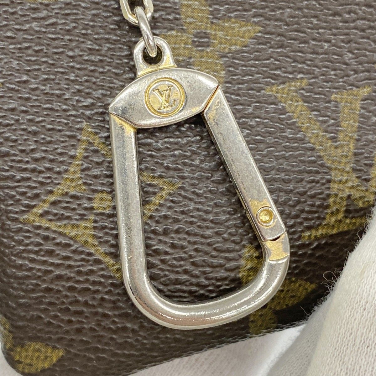 5pa0562】ルイヴィトン コインケース モノグラム ポシェットクレ