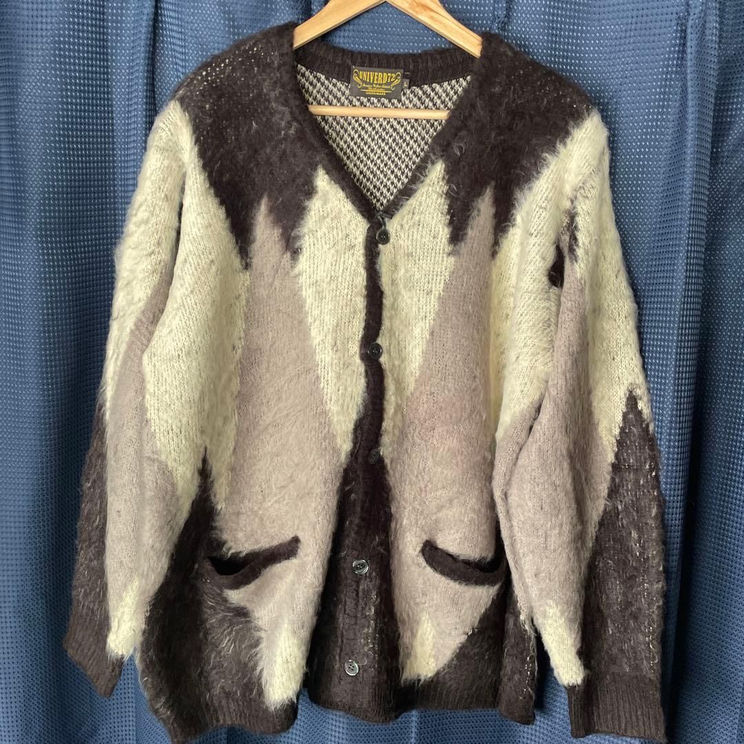 新品 25年秋冬 カートコバーン モヘアタッチカーディガン 復刻 XL BK