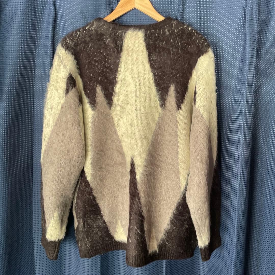 新品 25年秋冬 カートコバーン モヘアタッチカーディガン 復刻 XL BK