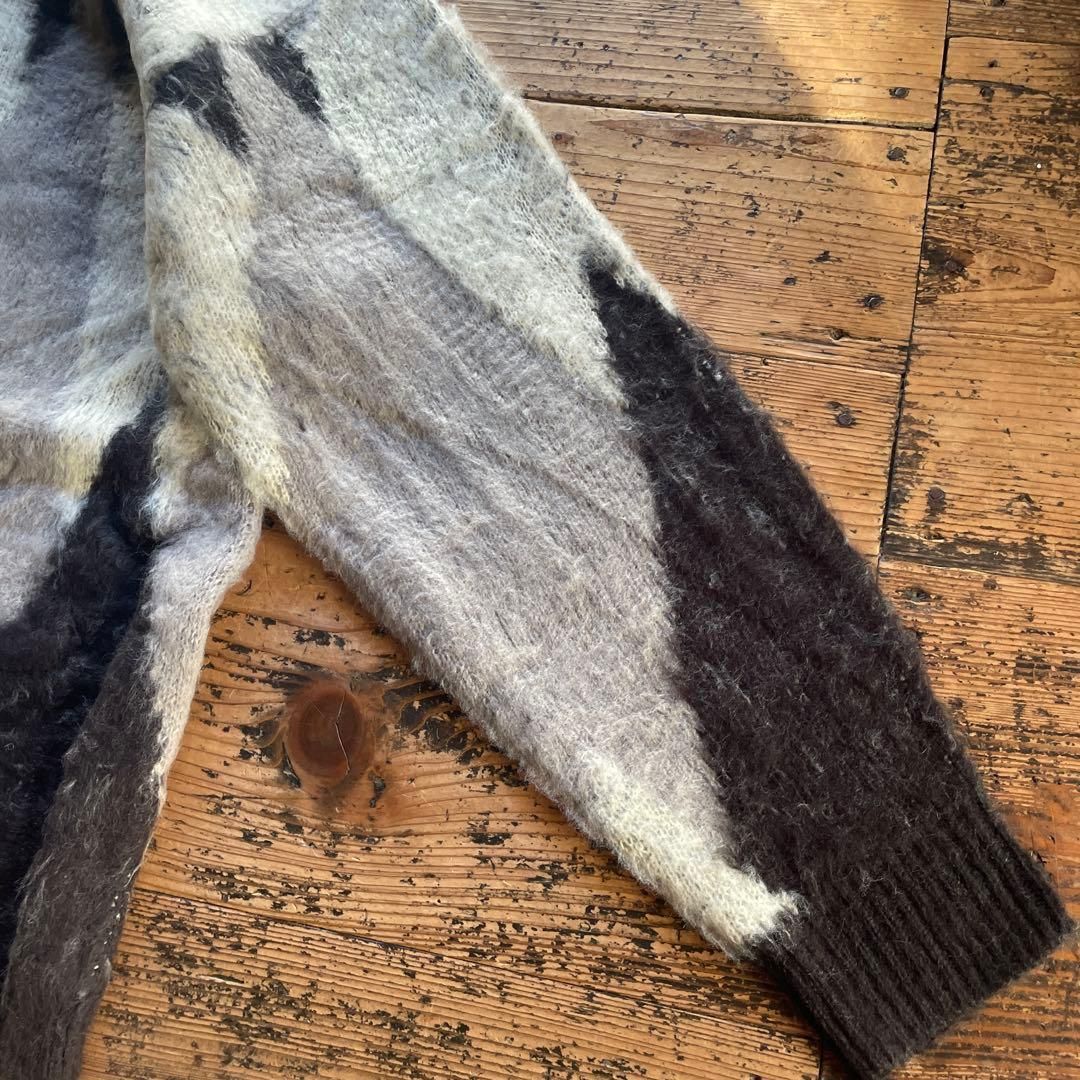 新品　25年秋冬　カートコバーン　モヘアタッチカーディガン　復刻　XL　BK 新品 25年秋冬 カートコバーン モヘアタッチカーディガン 復刻 XL BK