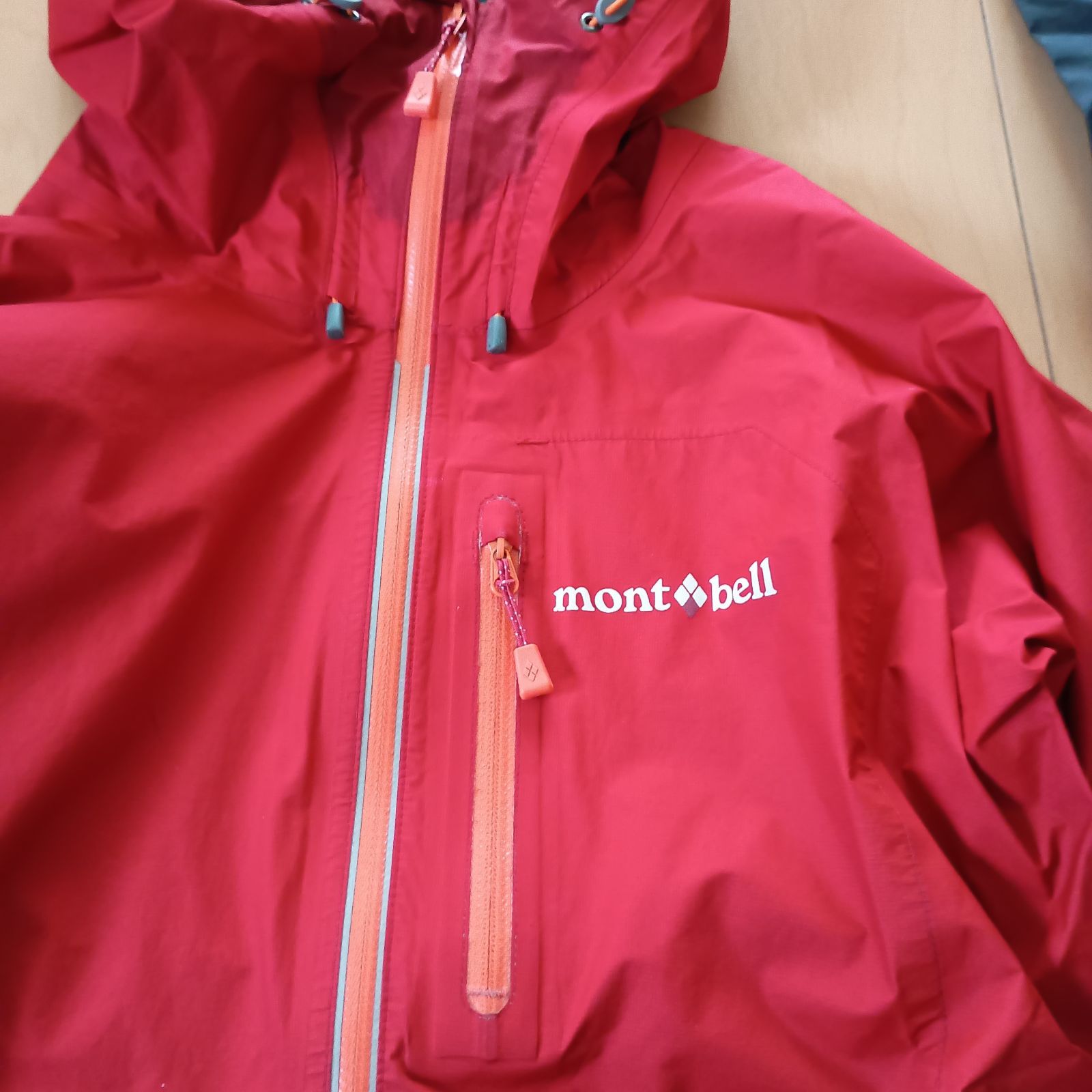  モンベル GORE TEX トレントフライヤージャケット レディースM レインウェア レインジャケット montbell mont bell パーカ パーカー ゴアテックス アウトドア 登山ウェア アウトドアウェア 2272 カヌー用品 レインジャケット 雨具 レインウェア