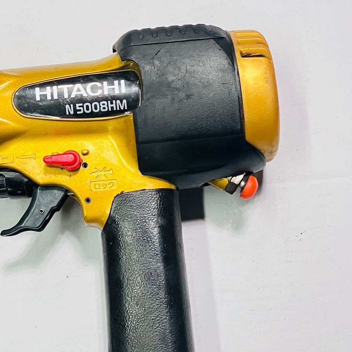 動作良好 日立 HIKOKI 高圧 8 mm フロアタッカー N 5008 HM 本体のみ 交換パーツあり
