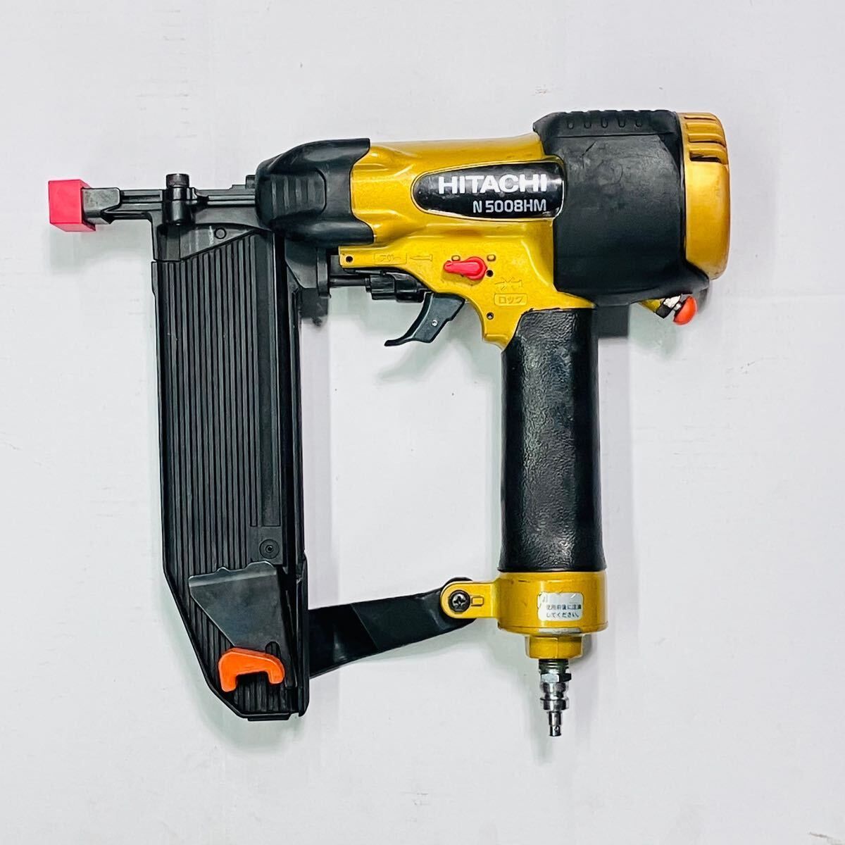 動作良好 日立 HIKOKI 高圧 8 mm フロアタッカー N 5008 HM 本体のみ 交換パーツあり