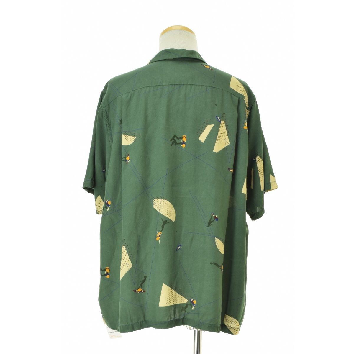 4550 シャドーダンスアロハ半袖シャツ