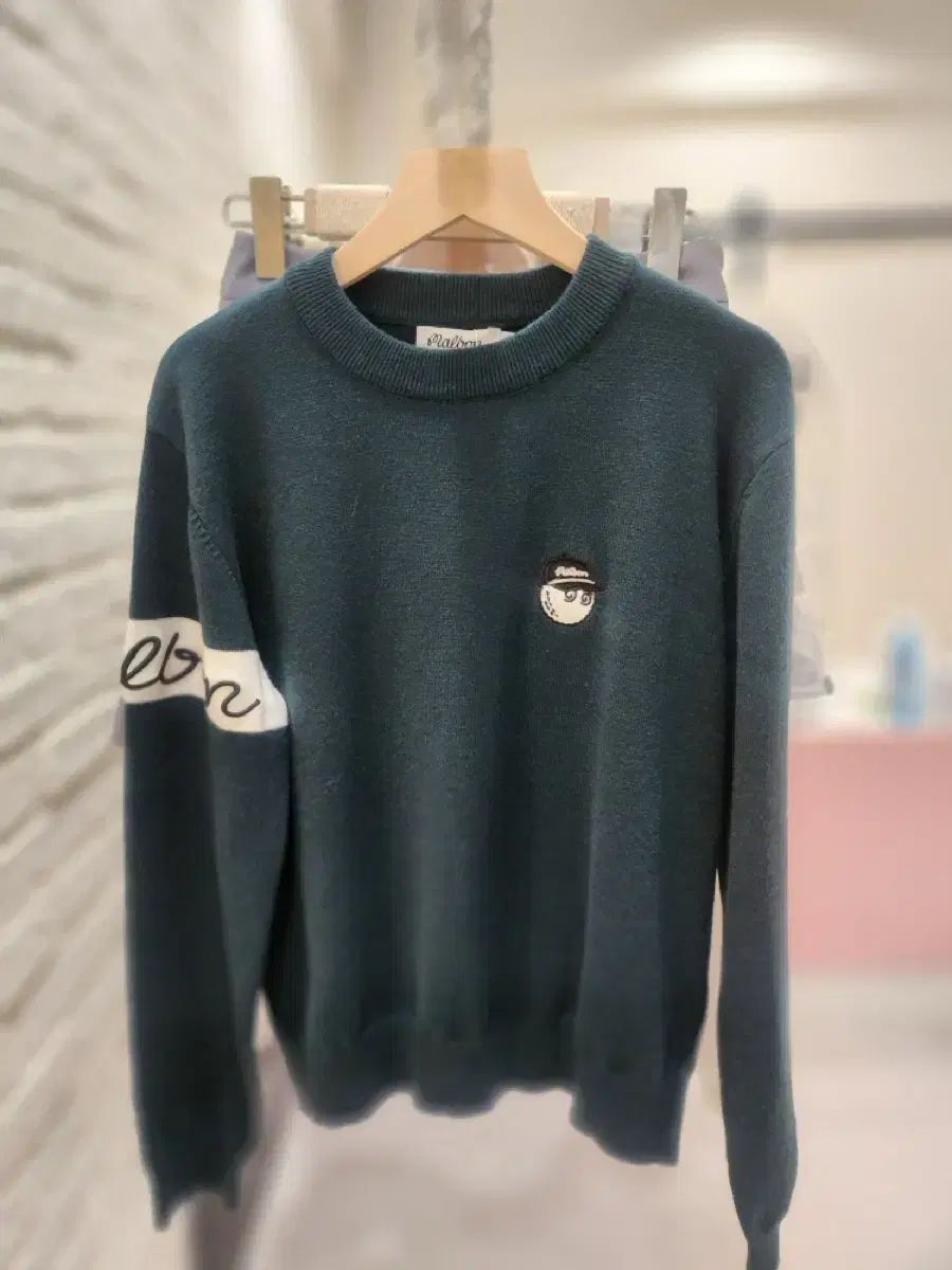 マルボンゴルフ ニット Tシャツ DARK GREEN
