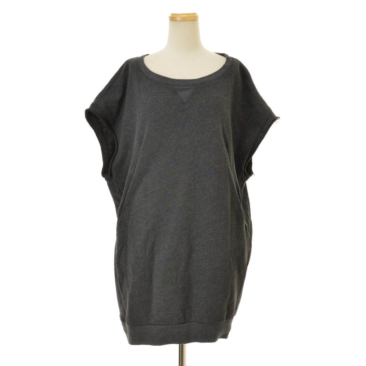 DRIESVANNOTEN archive 前V スウェット半袖ワンピース