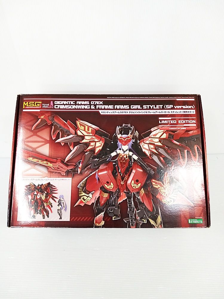 ギガンティックアームズ07 EX クリムゾンウィング＆フレームアームズガールスティレット co jp MA 1 F 36 1025